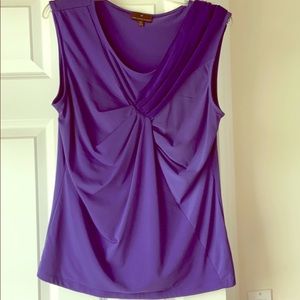 Fenn Wright Manson XL Purple Sleeveless top